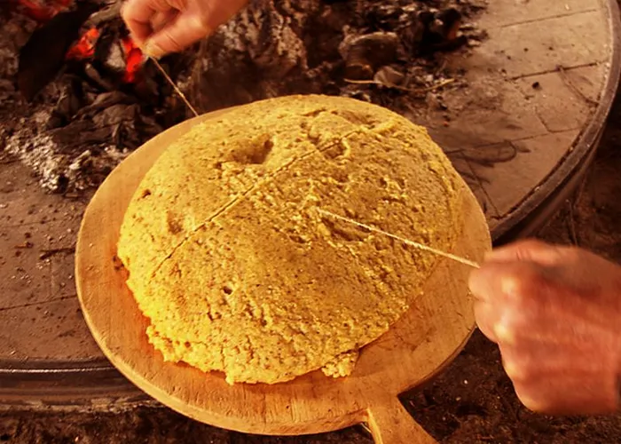 Frico e polenta